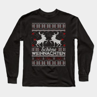 Ugly christmas Gift Schöne Weihnachten Long Sleeve T-Shirt